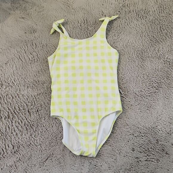 Cat & Jack girls swimsuit 14 fits closer to 12 - Picture 1 of 4